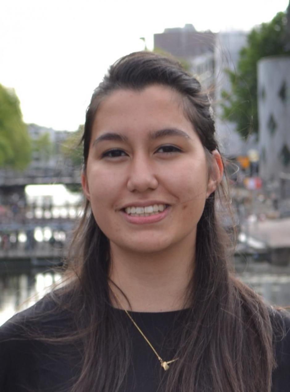 Studentenraadslid Noa Visser